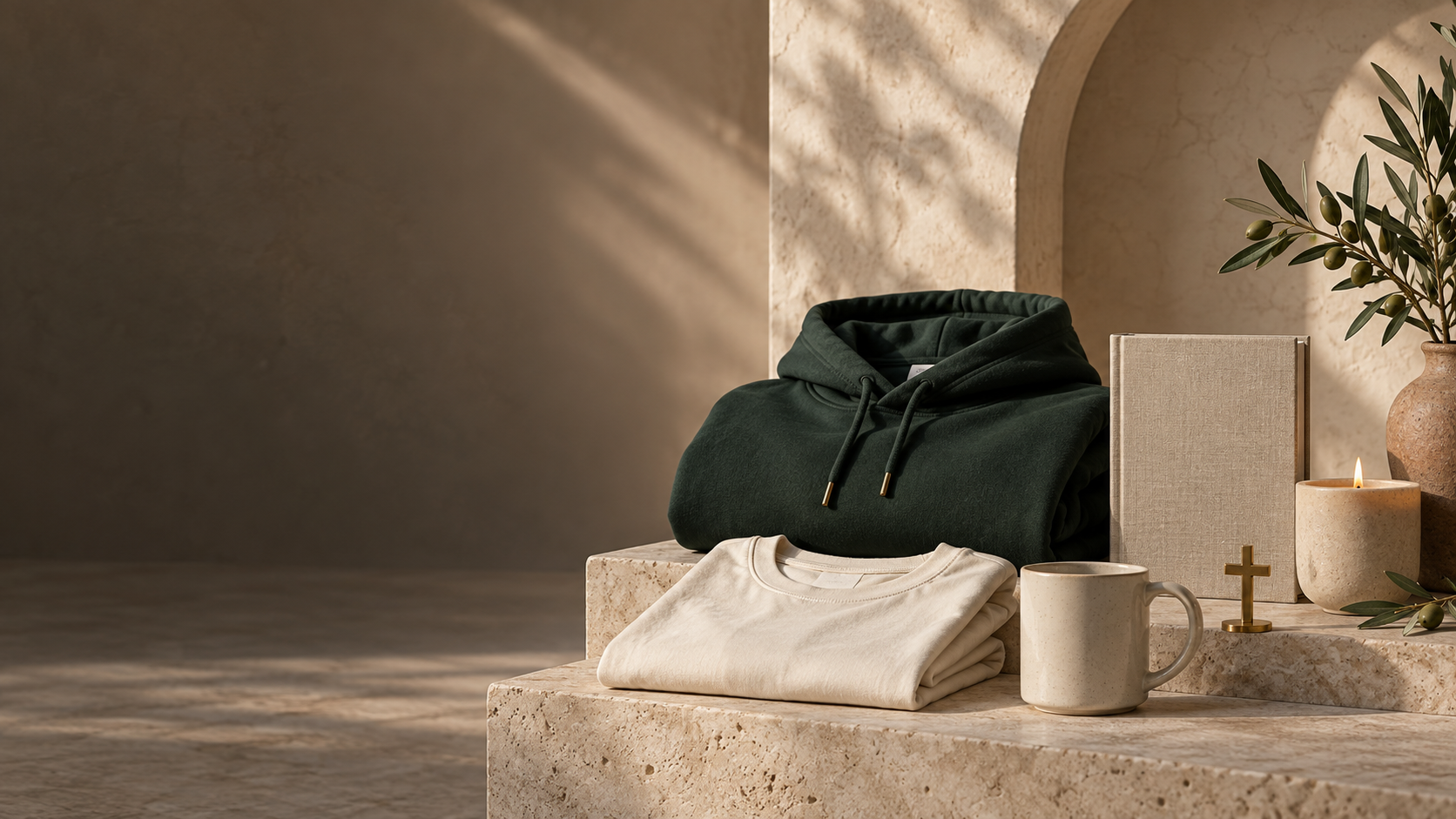 Faith-rooted apparel and home goods